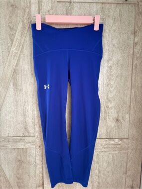 Under Armour Royal Blue Cropped Leggings | XS